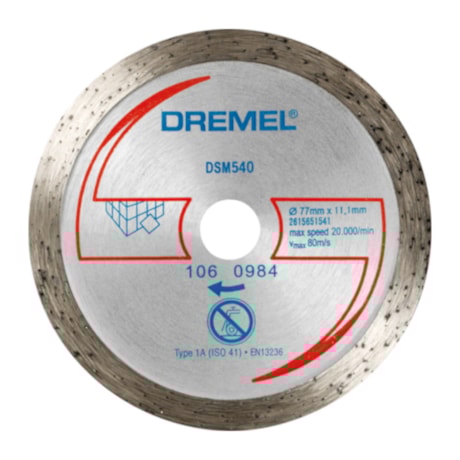 Disco de Corte Diamantado 2615S540JB DREMEL-ccd92ee3-0a91-467d-8f07-a8d1ab85c9f6