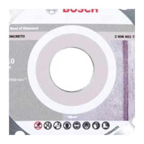 Disco de Corte Diamantado para Concreto 110x20mm 2608602723 BOSCH