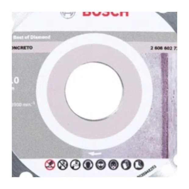 Disco de Corte Diamantado para Concreto 110x20mm 2608602723 BOSCH-39381a1b-b949-461f-a6ae-bdfc9316a17f