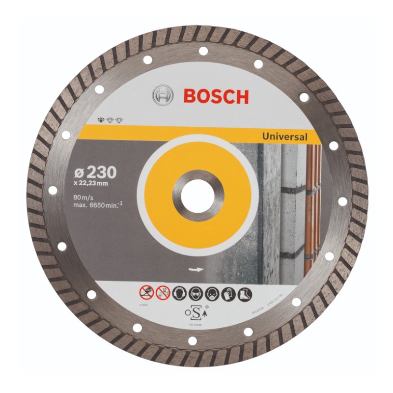 Disco Diamantado Turbo Universal 110 x 20mm 8mm 2608602713 BOSCH