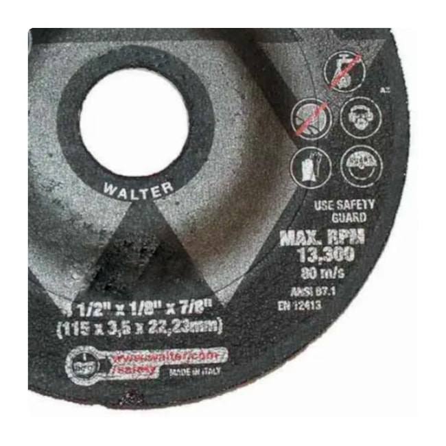 Disco de Corte e Desbaste Inox COMBO 08B472 WALTER ABRASIVOS-73fe3497-d6f3-41a7-bc9f-30a752d280c1