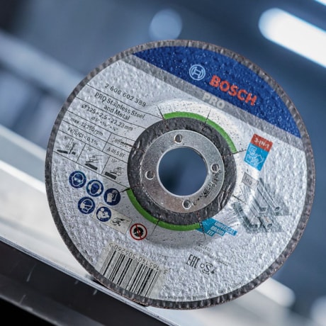 Disco de Corte e Desbaste PRO Stainless Steel and Metal 4.1/2