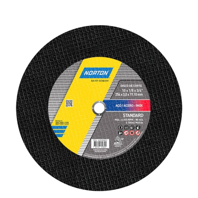 Disco de Corte Ferro 10