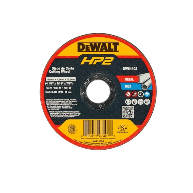 Disco de Corte HP2 4.1/2