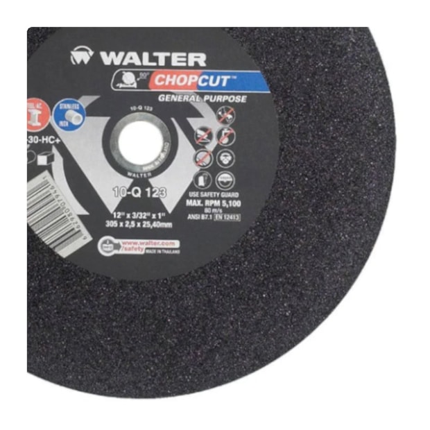 Disco de Corte Inox 12'' 3/32'' 10Q123 WALTER ABRASIVOS-6b59e7b6-f21f-44ca-8c85-7c1bb9a6fcf0