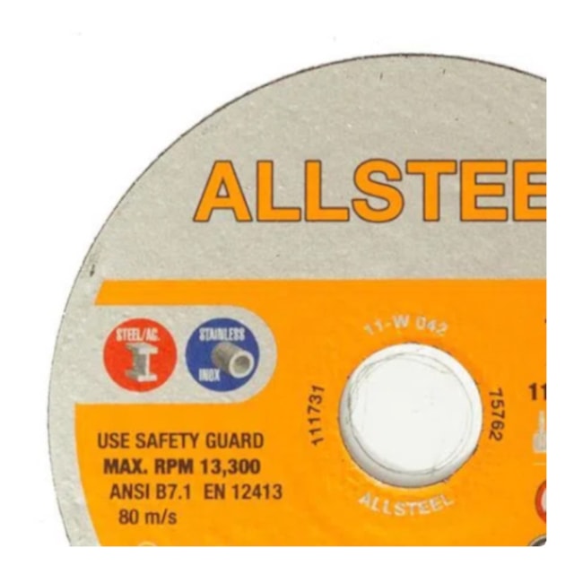 Disco de Corte Inox 12'' 3/32'' 10W123 ALLSTEEL WALTER ABRASIVOS-d236f109-1594-4fc3-98ac-819443fde034