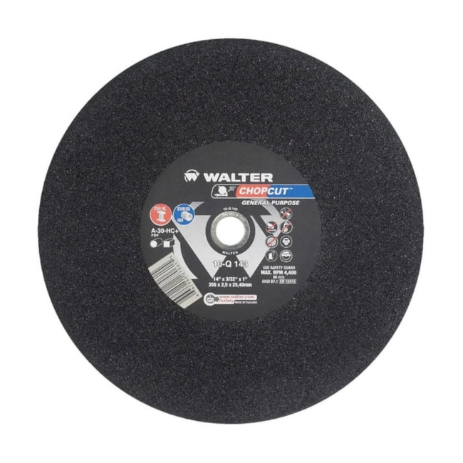 Disco de Corte Inox 14'' 3/32'' 10Q143 WALTER ABRASIVOS-e1bc79eb-f095-461d-a90a-e660c2e07da1