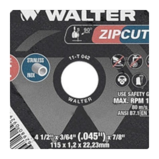 Disco de Corte Inox 2'' 1.6mm 11L212 WALTER ABRASIVOS-b0c9a422-6dad-455a-a23f-c9a0e96c4339