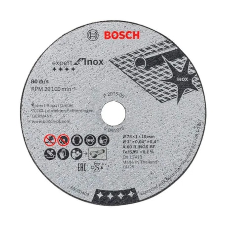 Disco de Corte Inox 3'' 1.0mm 25/64'' Expert 2608601520 BOSCH -fbb64d2d-33f5-4046-8520-de92accd7ad2