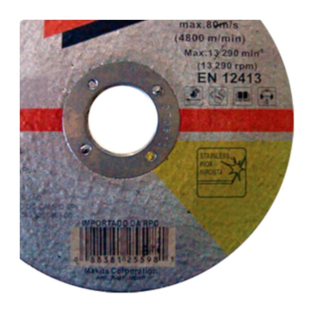 Disco de Corte Inox 4.1/2'' 22.2mm D-20018-10 MAKITA-c054b12a-3bcd-4d07-8edf-54cfcd18c49b