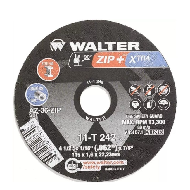 Disco de Corte Inox 4.1/2