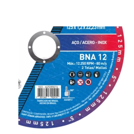 Disco de Corte Inox 5