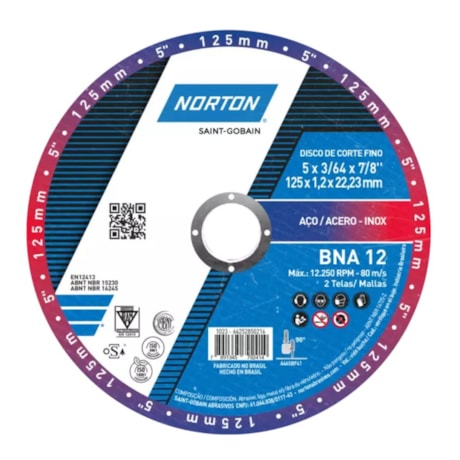 Disco de Corte Inox 5