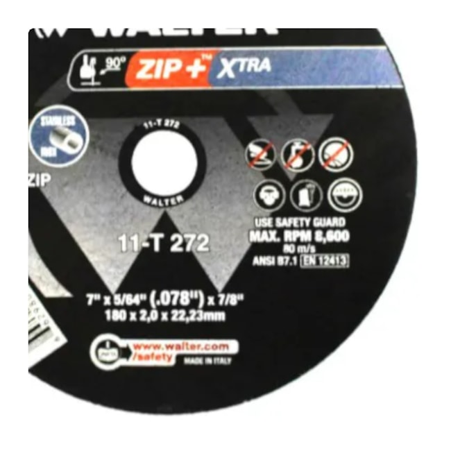 Disco de Corte Inox 7