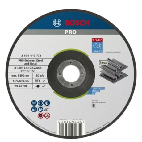 Disco de Corte Inox 7