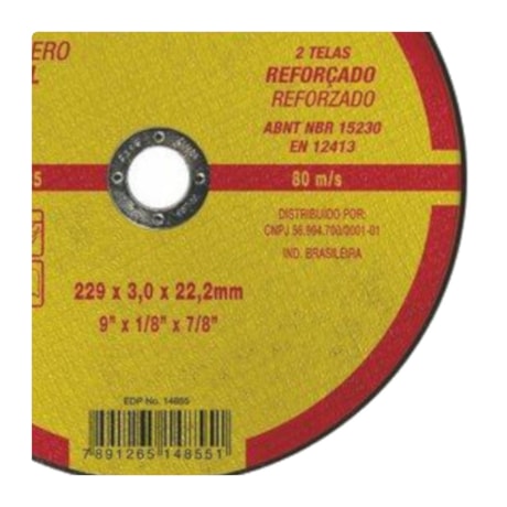 Disco de Corte Inox 9