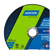 Disco de Corte Inox Classic 4.1/2'' 1.0mm AR 102 NORTON