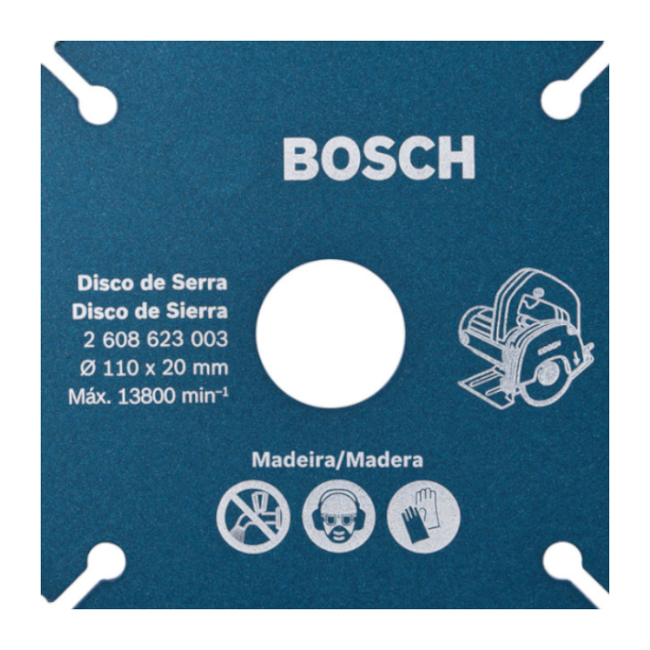 Disco de Corte Madeira para Serra Mármore 110x20mm 2608623003 Bosch-d7813308-c66a-4720-877e-c4adc781d95b