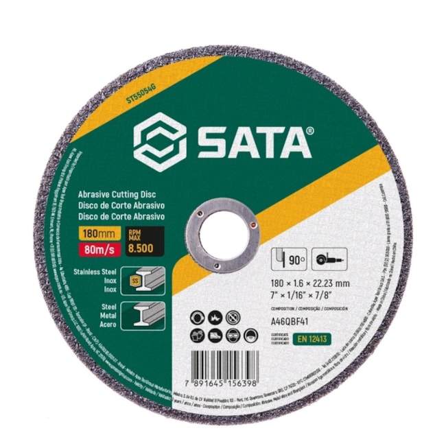 Disco de Corte Metal / Inox 7