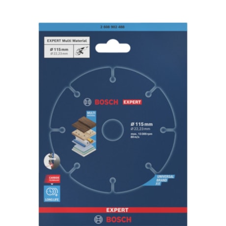 Disco de Corte Multi Material 4.1/2