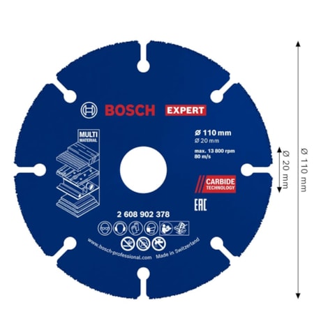 Disco de Corte Multi Material 4.1/3