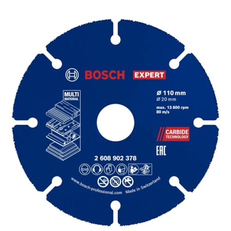 Disco de Corte Multi Material 4.1/3