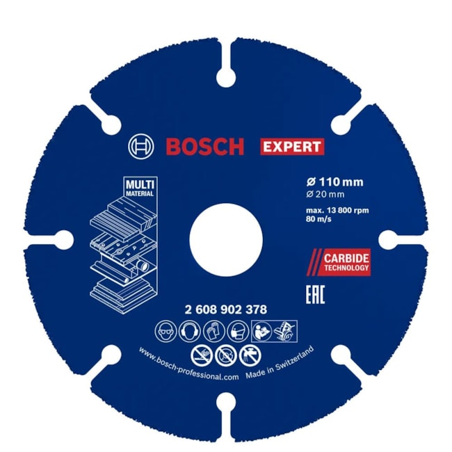 Disco de Corte Multi Material 4.1/3