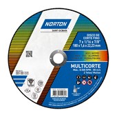 Disco de Corte Multicorte 7" 1,6mm 7/8" BNA 12 NORTON