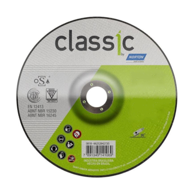 Disco de Corte para Aço 14''x 1/8'' x 1'' Classic AR 302 NORTON -5072bf47-80f2-40f0-a1e5-f8846e10462a