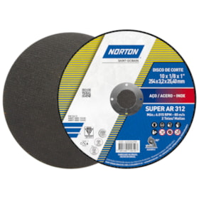 Disco de Corte para Aço Carbono e Inox 10