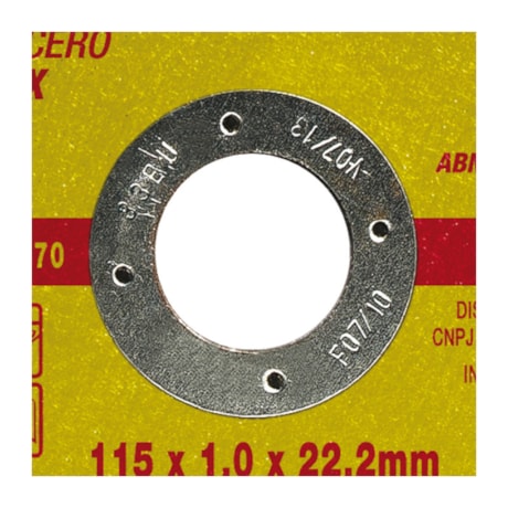 Disco de Corte para Aço Inox 4.1/2