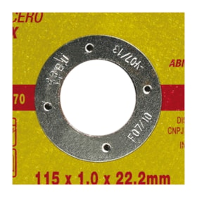 Disco de Corte para Aço Inox 4.1/2