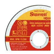 Disco de Corte para Aço Inox 7'' DAC180-24X STARRETT