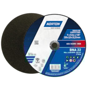 Disco de Corte para Aço Inox 9