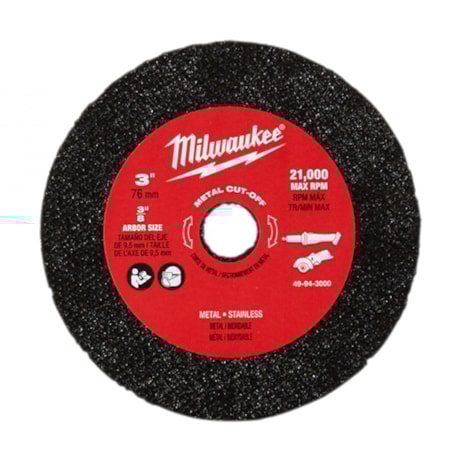Disco de Corte para Ferro 3'' 0.04mm 3/8'' 3 Peças 49-94-3000 MILWAUKEE-431ca5d9-5ffa-4807-9803-6cb05f7be040