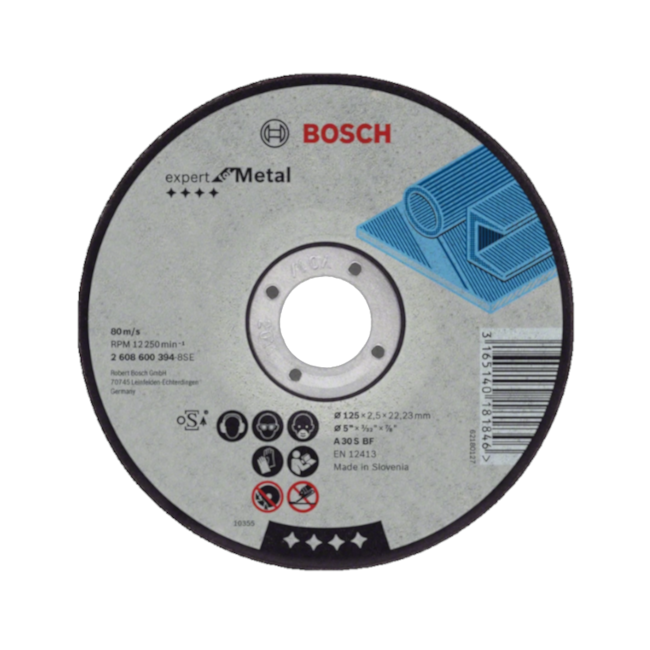 Disco de corte para Ferro 7'' X 1/8'' X 7/8'' 2 Telas 2608600321 BOSCH -3b044908-4fb5-49c4-8349-3ea7d2cfe5bc