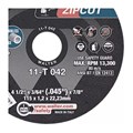 Disco de Corte para Ferro e Aço Inox 4.1/2" 1.2mm 13300rpm 11-T 042 WALTER