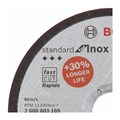 Disco de Corte para Inox 4.1/2" x 1mm x 7/8" 2608603169 BOSCH