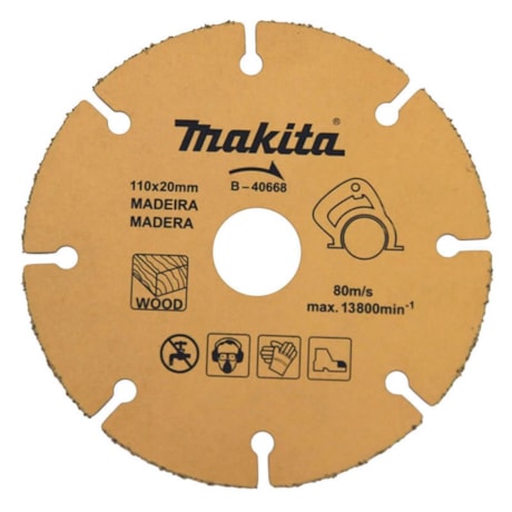 Disco de Corte para Madeira 110x20mm B-40668 MAKITA-7bafe73a-4dcf-4dbf-9187-6b9b39c871e7