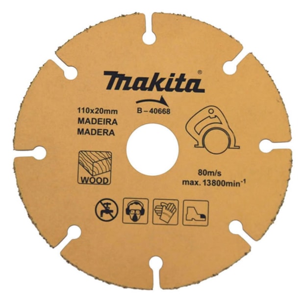 Disco de Corte para Madeira 110x20mm B-40668 MAKITA-26ccf108-8557-470f-9d3e-299946eb1c87