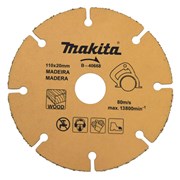 Disco de Corte para Madeira 110x20mm B-40668 MAKITA