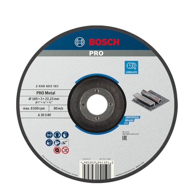 Disco de corte PRO Metal 7