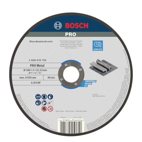 Disco de corte PRO Metal 7