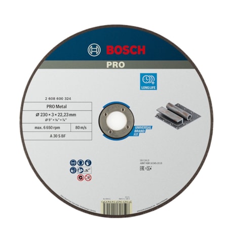 Disco de Corte PRO Metal 9
