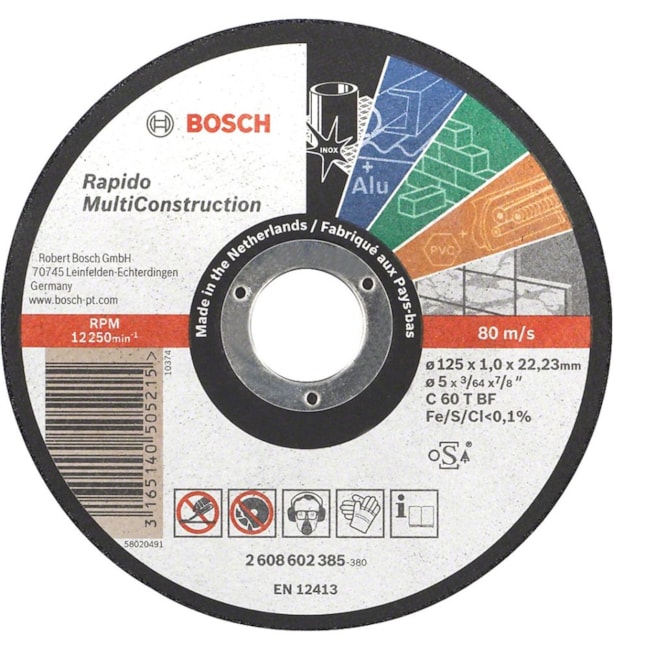 Disco de corte PRO Multi Construction 5