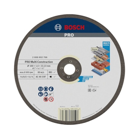 Disco de Corte PRO Multi Construction 7