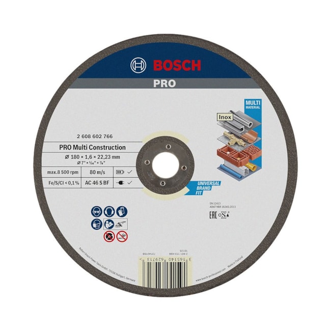 Disco de Corte PRO Multi Construction 7