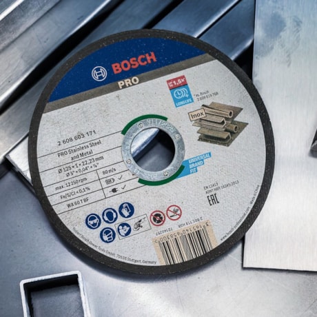 Disco de Corte PRO Stainless Steel and Metal 4.1/2