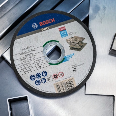 Disco de Corte PRO Stainless Steel and Metal 4.1/2