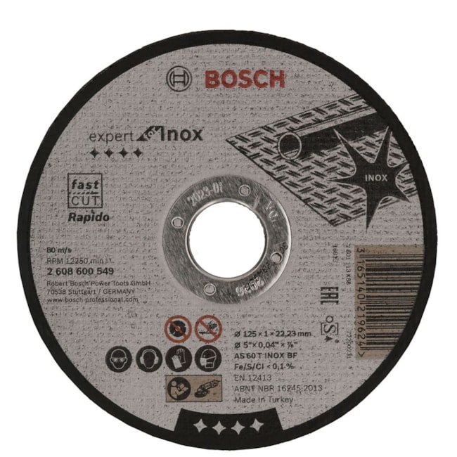 Disco de Corte PRO Stainless Steel and Metal 5